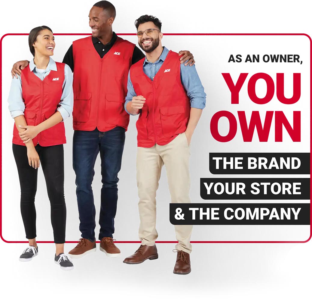 As an owner you own the brand, your store & the company